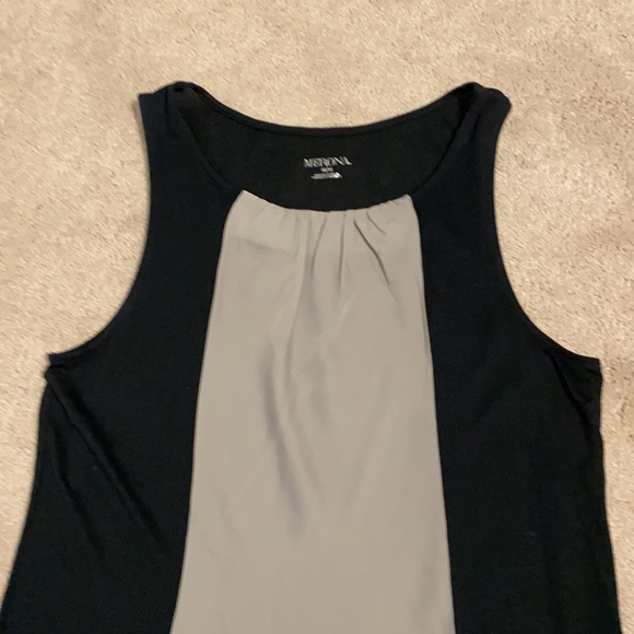 BNWOT Merona tank in black and grey size medium - Picture 5 of 6
